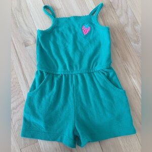 Cat & Jack Green Toddler Romper